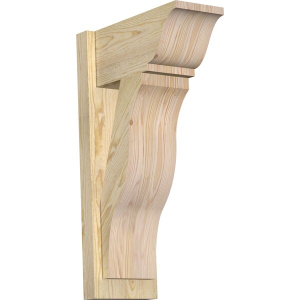 Ekena Millwork Funston Traditional Rough Sawn Outlooker, Douglas Fir, 8"W x 16"D x 28"H OUT08X16X28FST01RDF - main